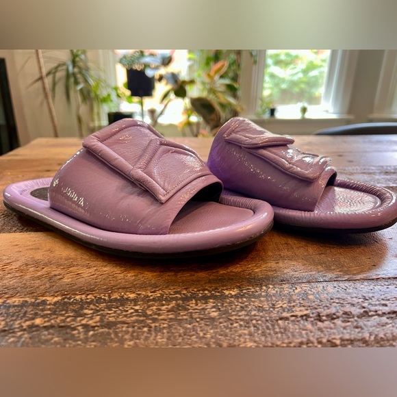 Tibi Beryen Naplack Sandal (36) Lavender - Picture 4 of 4